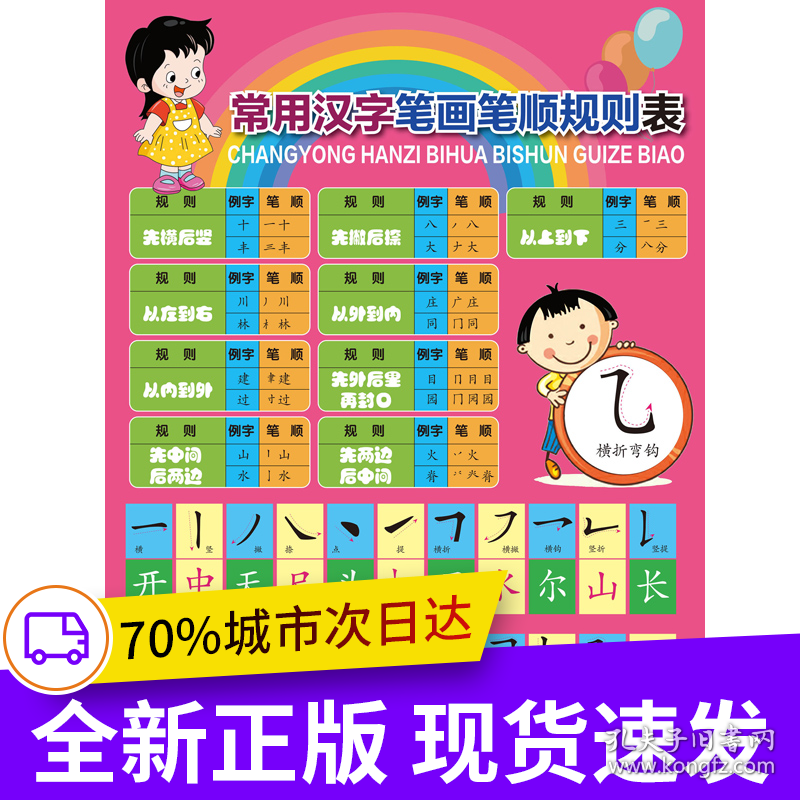 最新汉字笔顺国家标准介绍